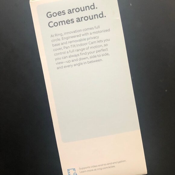 NEW Ring Pan-Tilt Indoor Security Cam with 360° Horizontal Pan Coverage - Picture 6 of 8